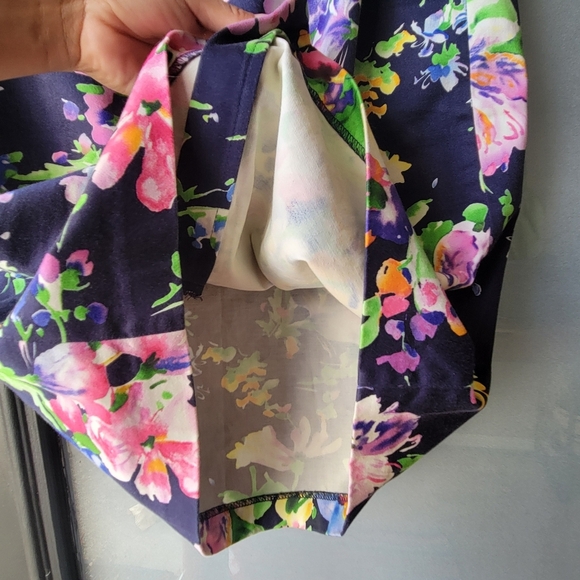 Ralph Lauren Pink and Yellow Knee-Length Pencil Skirt - Picture 4 of 6